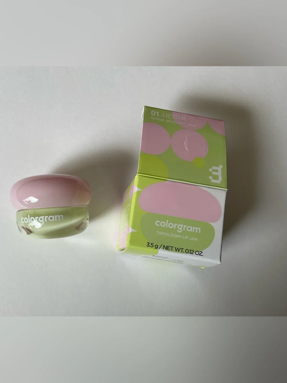 Colorgram Tintin Dory Lip Jam - 01 Shine Muscat Jam (BNIB)